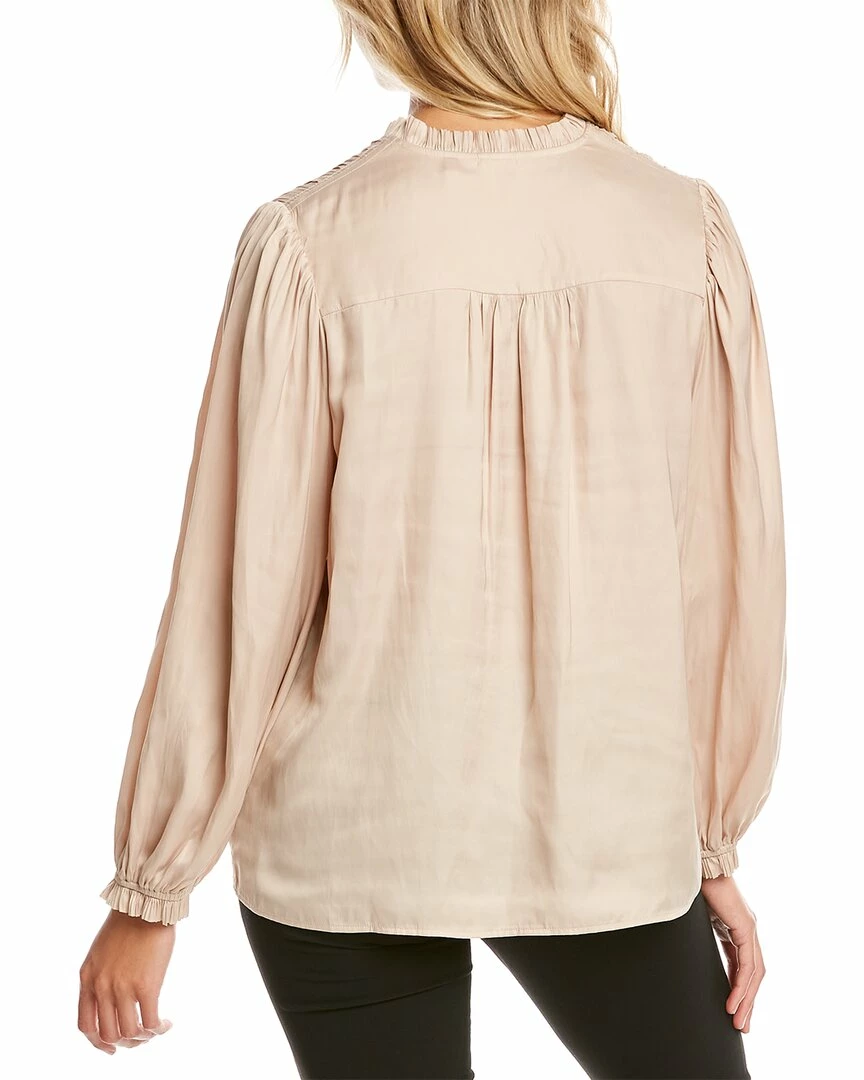 Elie Tahari Pleated Blouse Women Tops - Image 2