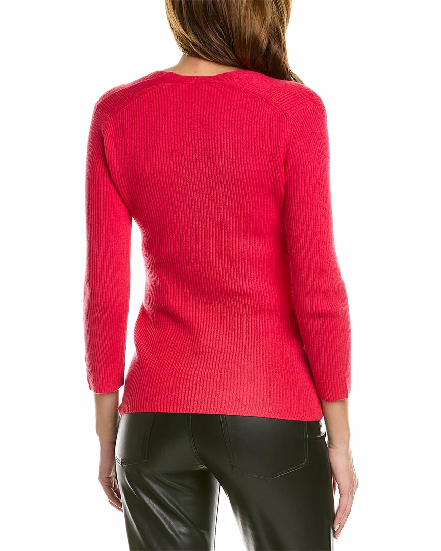 Elie Tahari Contour Silk & Wool-Blend Sweater Women Sweaters & Knits - Image 2
