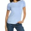 Elie Tahari Puff Sleeve Top Women Tops