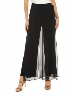 Elie Tahari Eva Overlay Pant Women Pants