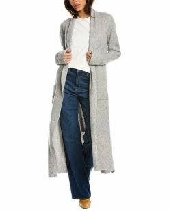 Elie Tahari Shawl Cashmere Cardigan Women Sweaters & Knits