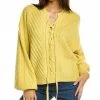 Elie Tahari Balloon Sleeve Wool-Blend Sweater Women Sweaters & Knits