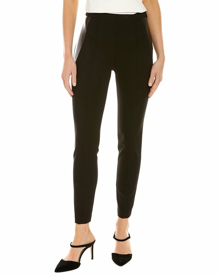 Elie Tahari Mixed Media Legging Women Pants