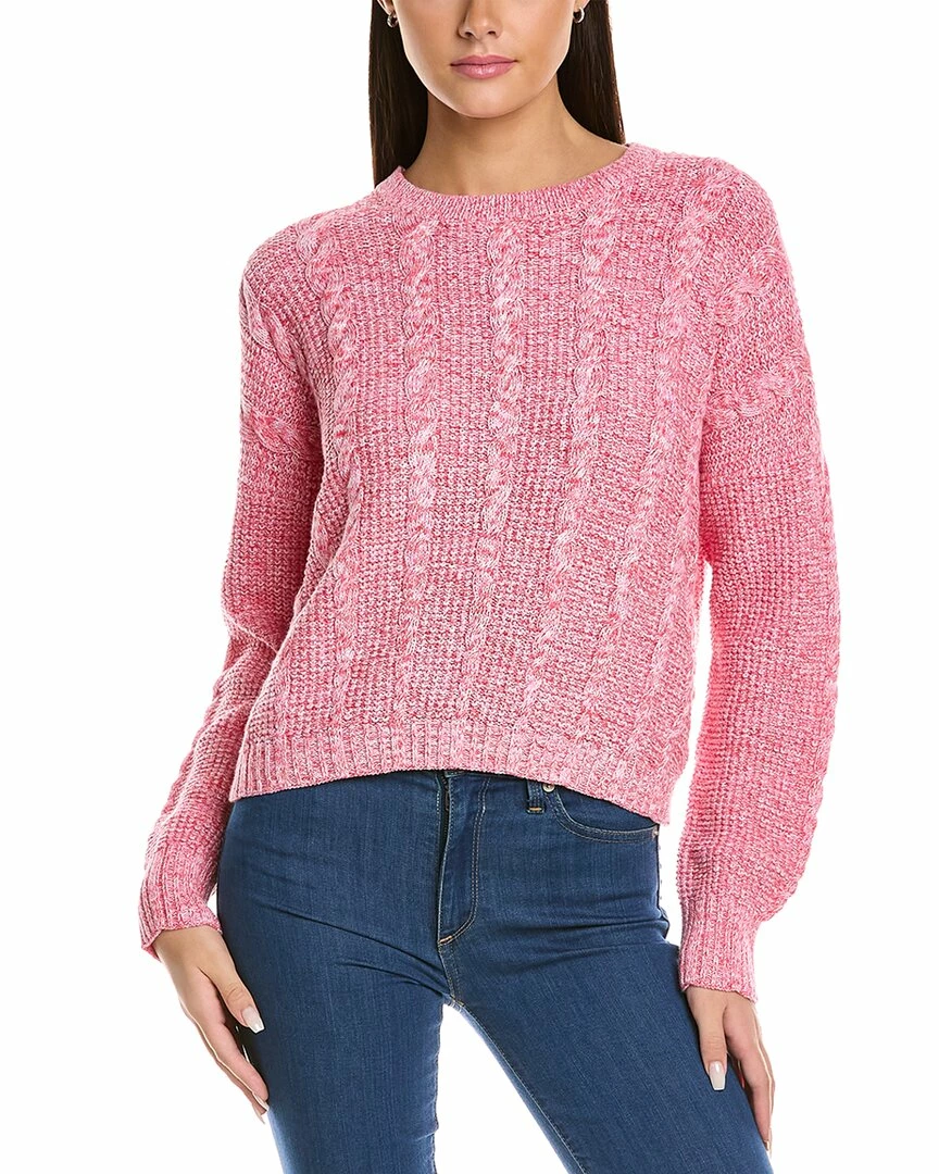 Elie Tahari Cable Knit Pullover Women Sweaters & Knits