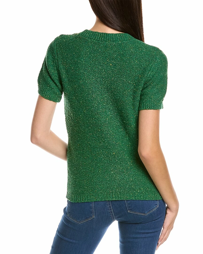 Elie Tahari Boucle Linen & Silk-Blend Sweater Women Sweaters & Knits - Image 2