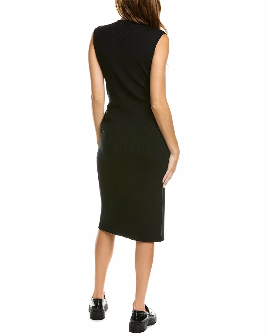 Elie Tahari Wrap Front Midi Dress Women Dresses - Image 2