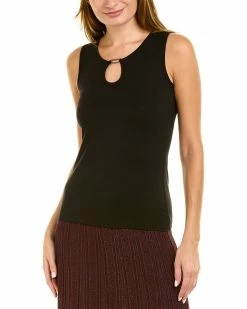 Elie Tahari Bar Sleeveless Tank Women Sweaters & Knits