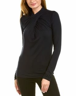 Elie Tahari Twist Knit Top Women Sweaters & Knits