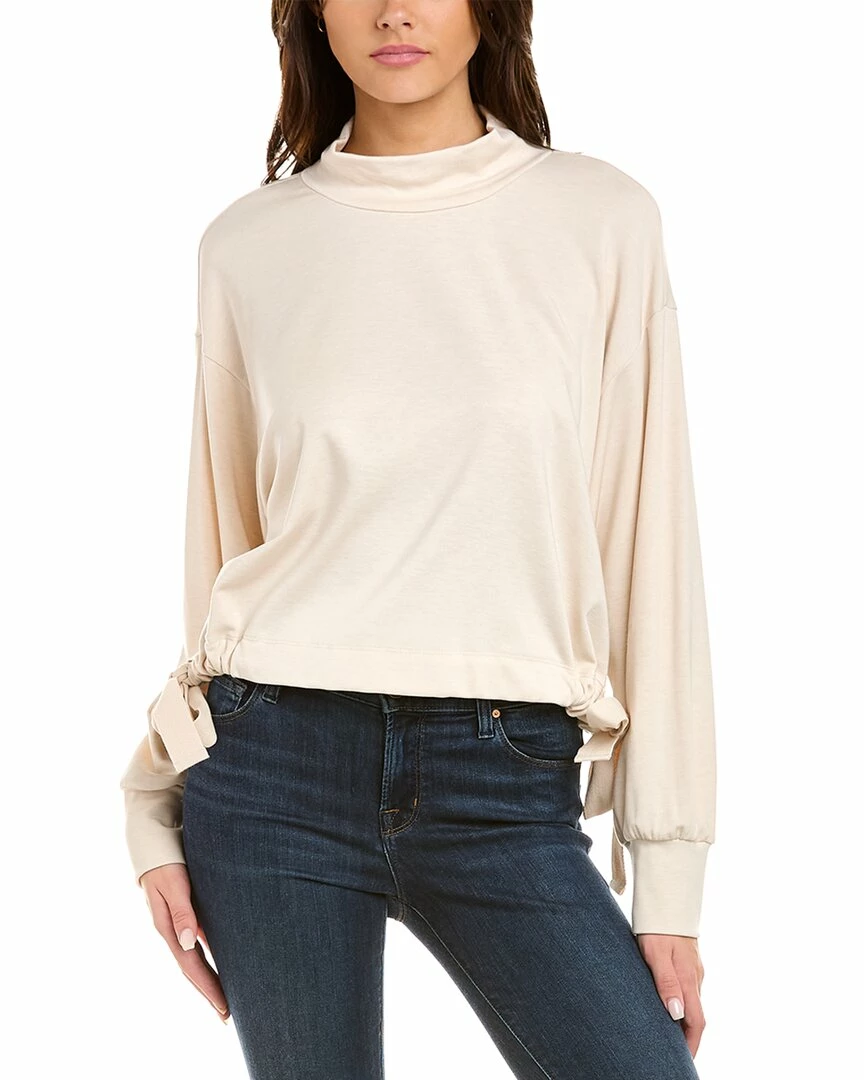 Elie Tahari Mock Neck Mohair-Blend Sweater Women Sweaters & Knits