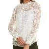 Elie Tahari Zeina Silk Top Women Tops