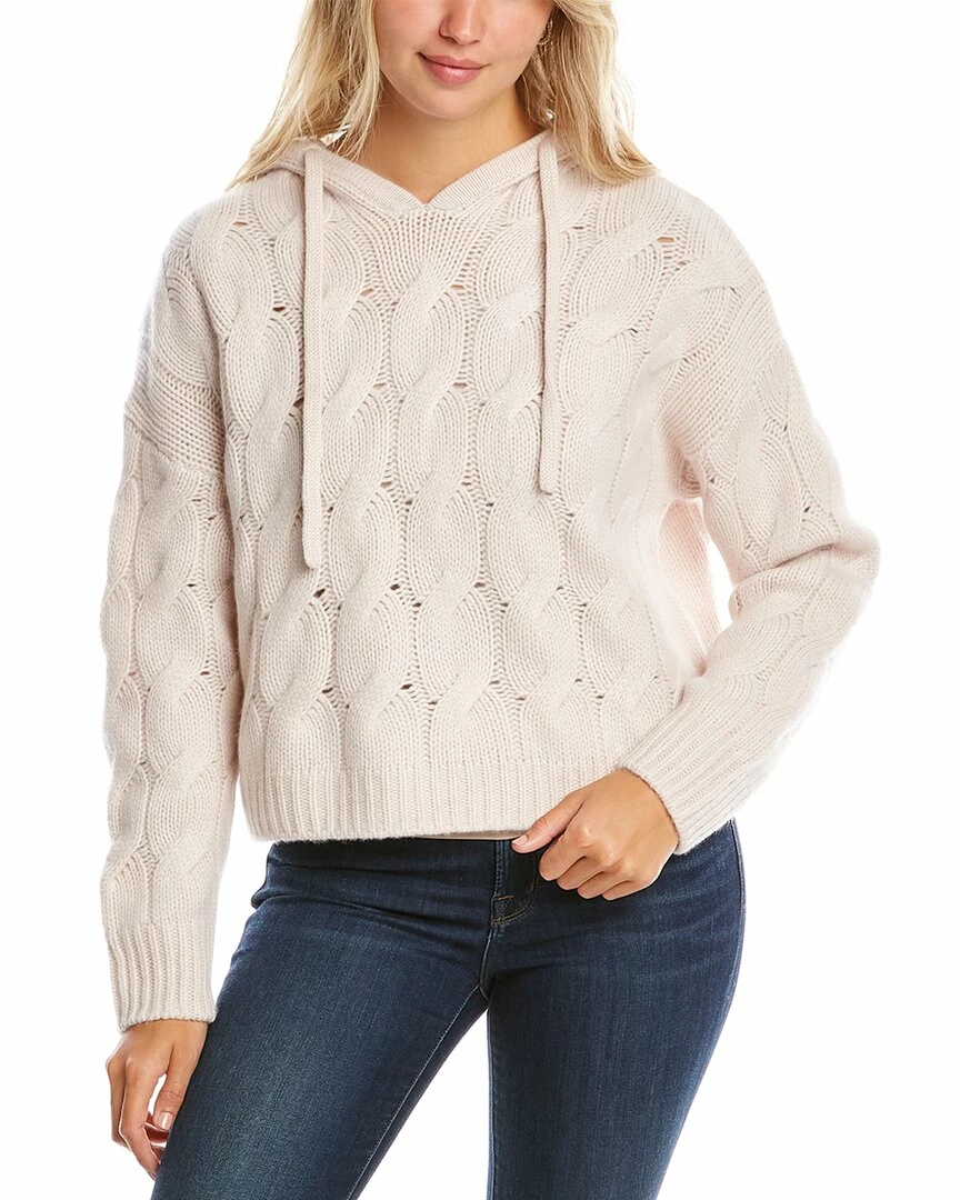 Elie Tahari Cashmere Hooded Sweater Women Sweaters & Knits