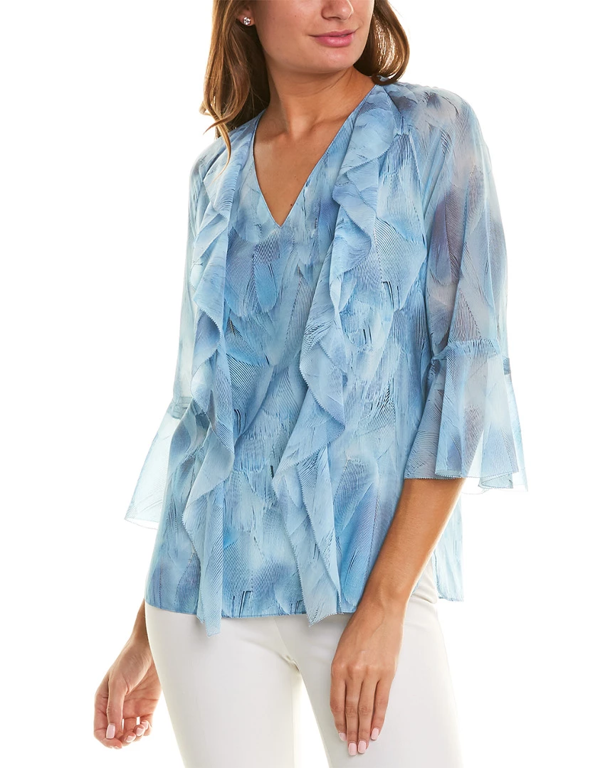 Elie Tahari Faith Blouse Women Tops