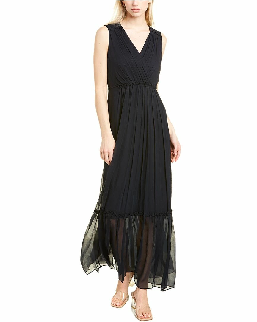 Elie Tahari Silk Maxi Dress Women Dresses