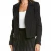 Elie Tahari Stretch Moto Jacket Women Suits & Separates