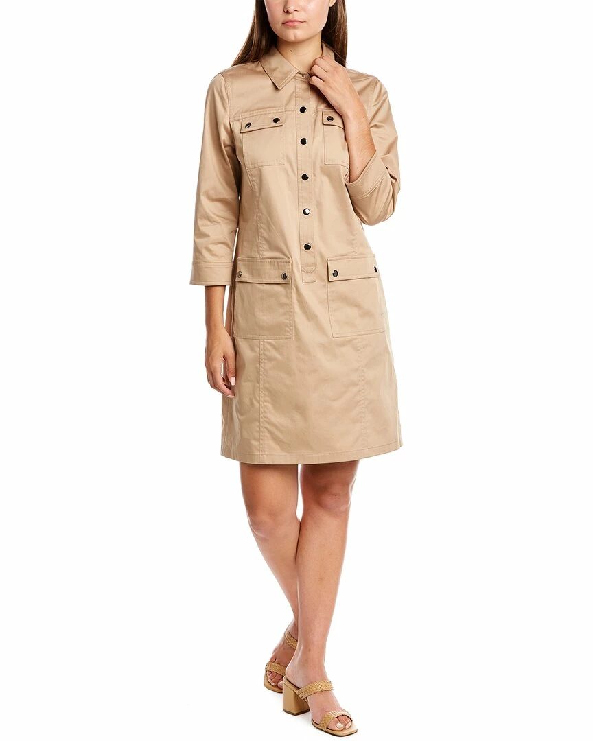 Elie Tahari Hardwear Shirtdress Women Dresses