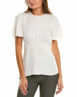Elie Tahari Ari Silk Shirt Women Tops