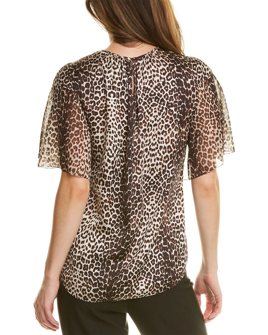 Elie Tahari Evangeline Silk Blouse Women Tops - Image 2