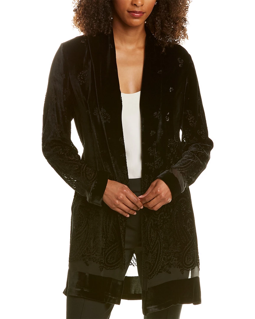 Elie Tahari Coley Silk-Blend Jacket Women Suits & Separates